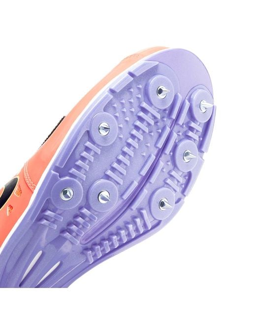 Nike Red Zoom Long Jump 4 Track Spikes 'Bright Mango' for men