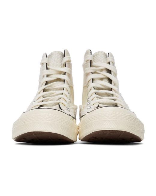 Converse White Chuck 70 Hi 'Mono Patchwork for men