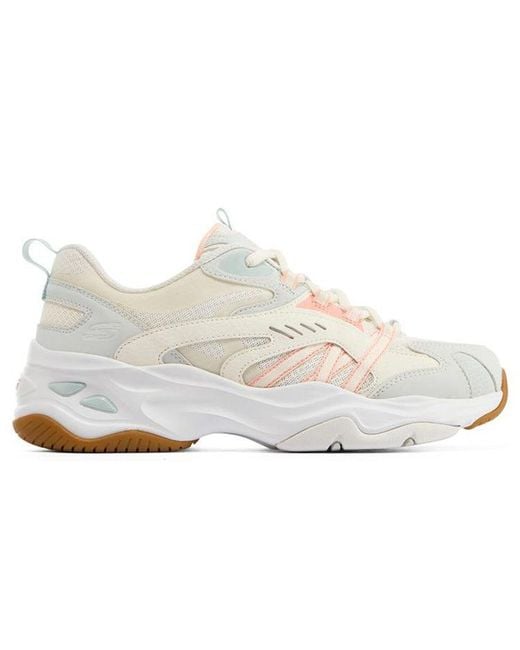 Skechers White (Wmns) D'Lites 4.0 'Cream'
