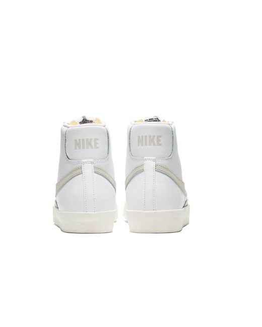 Nike White Blazer Mid 77 'Light Bone' for men