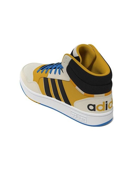 Adidas Blue Neo Hoops 3.0 Mid for men