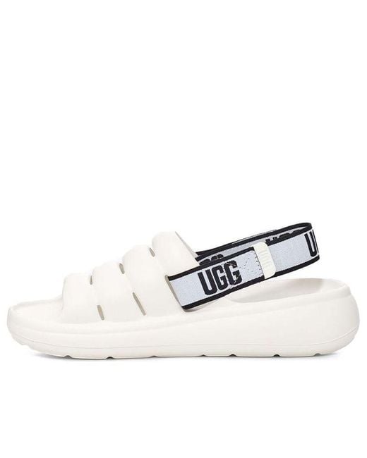 Ugg White Sport Yeah Slide for men
