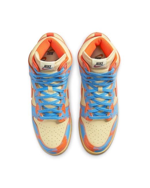 Nike Blue Dunk High 1985 Acid Wash' for men