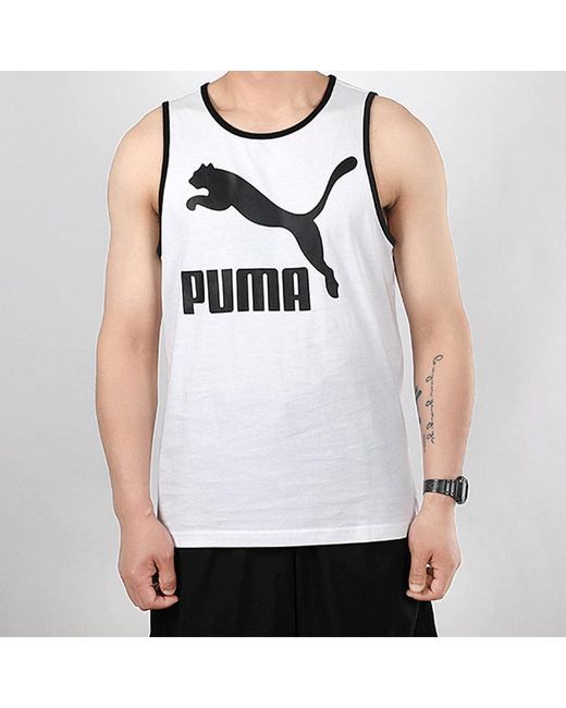 PUMA Blue Classics Logo Tank for men