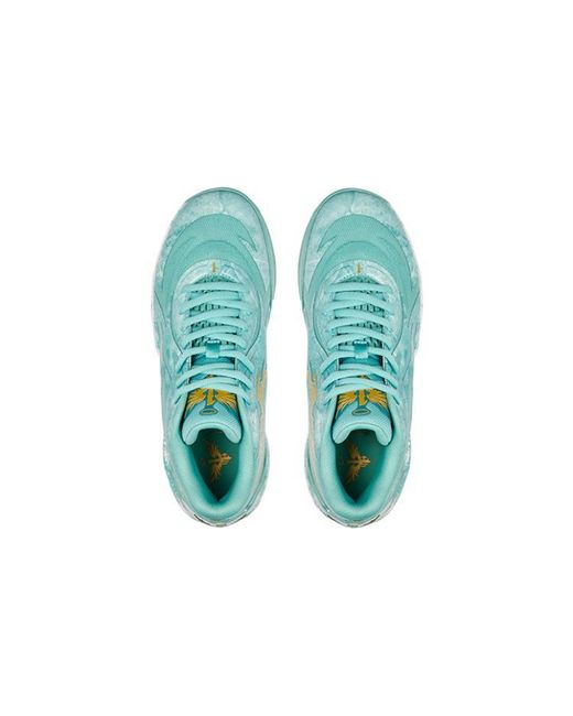 PUMA Blue Mb.02 Lamelo Ball 'Jade' for men