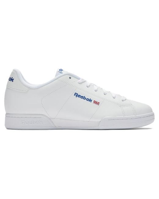 Reebok White Npc Ii Royal' for men