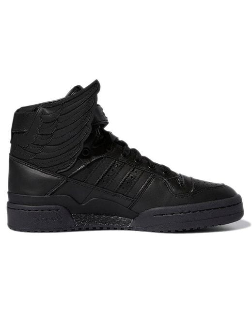 Adidas Black Jeremy Scott X Wings 4.0 'Core' for men
