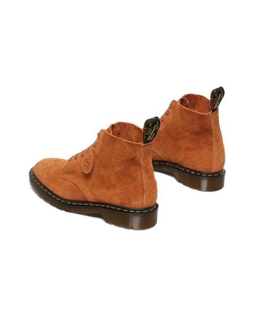 Dr. Martens Brown Dr.Martens 101 Suede Ankle Boots Rust Oasis Suede'