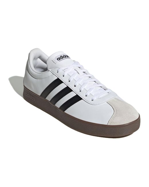 Adidas White Vl Court Base for men