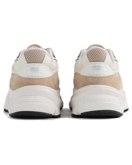 New Balance White 990 V6 X Aim Leon Dore Made for men