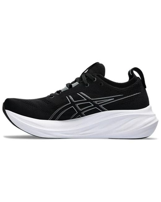 Asics Black Gel-Nimbus 26 Graphite' for men