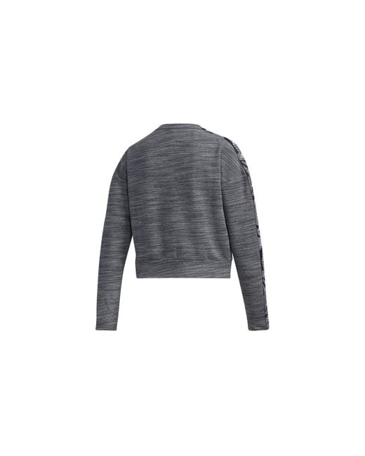 Adidas Gray (Wmns) Short Round Neck Pullover Sports