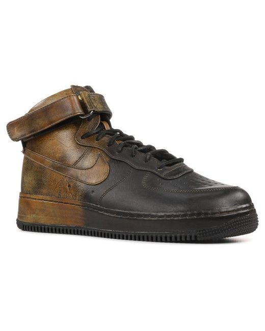 Nike Brown Air Force 1 Hi Ng Cmft Lw 'Pigalle' for men
