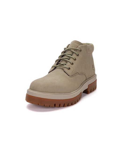 Timberland Brown Arbor Road Mid Waterproof Chukka Boots for men