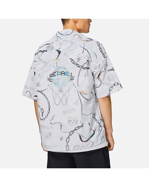 Li-ning Blue X Glare Way Of Wade Full Version Logo Shirt for men