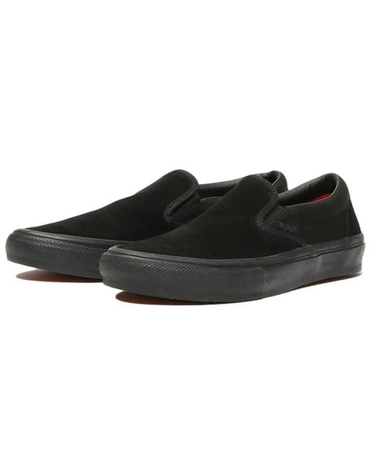 Vans Black Skate Slip-On Checkerboard' for men