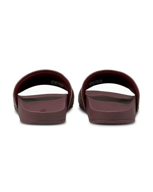 PUMA Brown Leadcat Ftr Slippers for men
