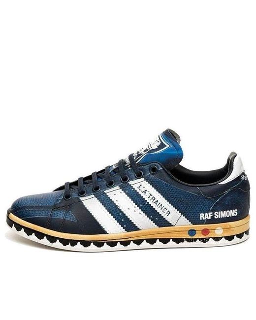 Adidas Blue Raf Simons X La Trainer Stan 'Trompe L'Oeil' for men