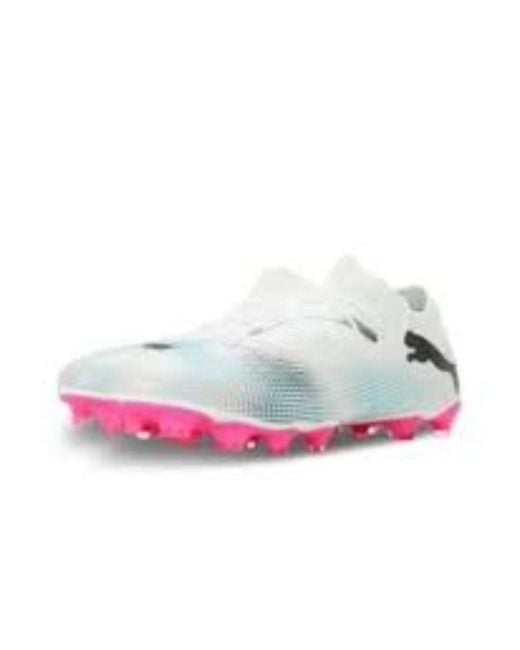 PUMA White Future 7 Match Fg/Ag for men
