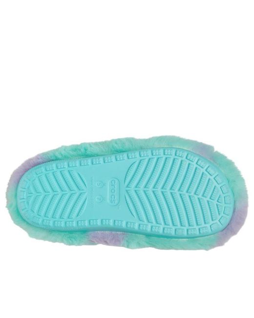 CROCSTM Blue X Monsters Inc. Classic Cozzzy Sandals 'Sulley' for men