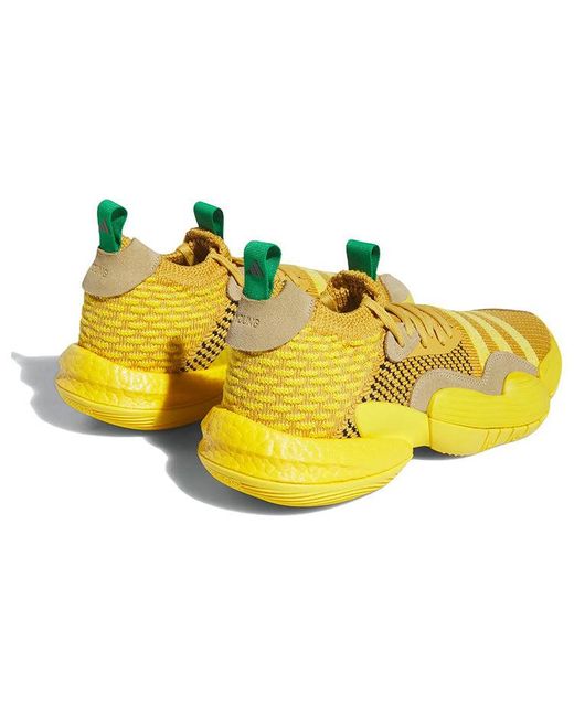 Adidas Yellow Trae Young 2 Basketball Shoes 'Hazy' for men