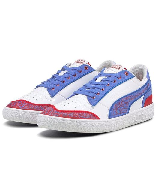 PUMA Blue Ralph Sampson Mr Doodle Casual Shoes for men