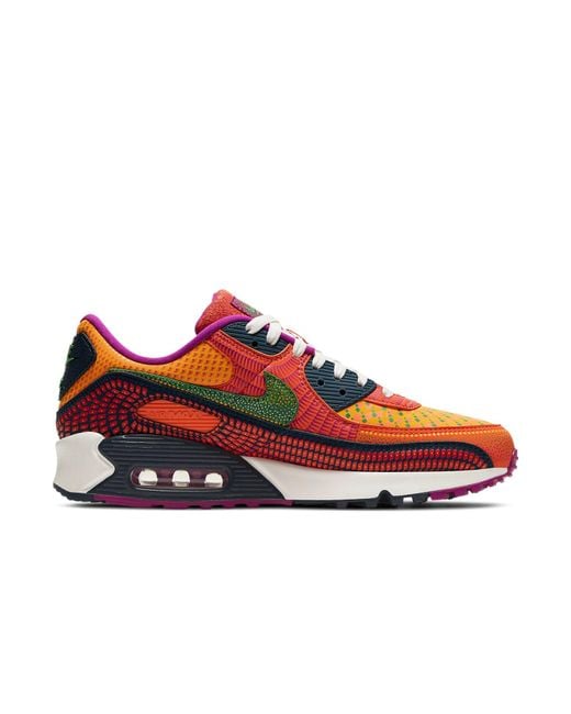 Nike Red Air Max 90 'Da De Muertos' for men