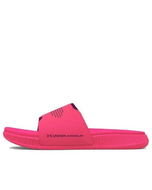 Under Armour Pink Ansa Elevate Slide 'Penta' for men