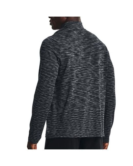 Under Armour Blue Seamless 1/2 Zip Top for men