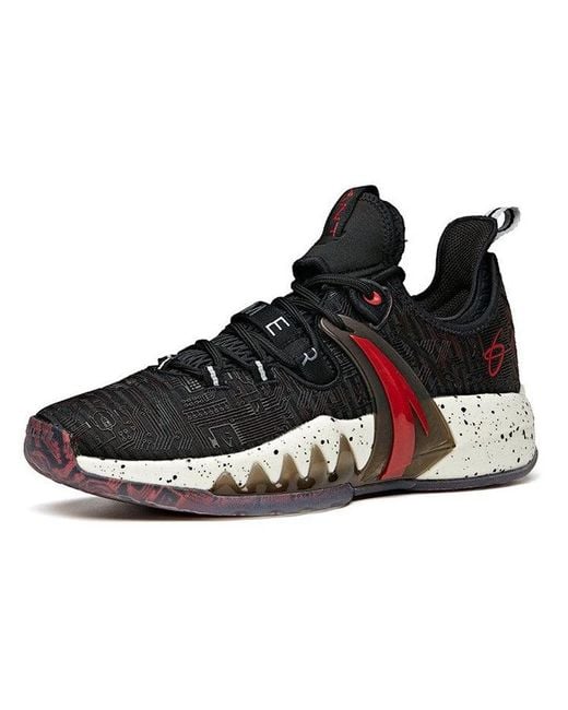 Anta Black Gh2 Gordon Hayward Shoes 'Hyperx' for men