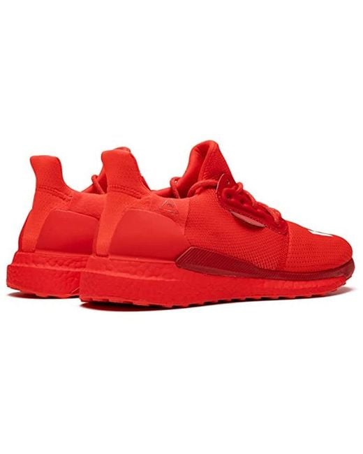 Adidas Red X Pharrell Solar Hu Glide 'Power' for men