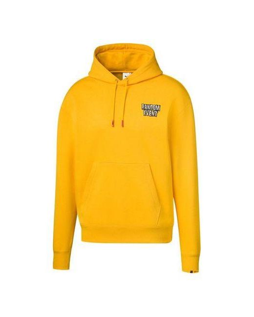 PUMA Yellow X Randomevent Crossover Casual Sports Knit Couple Style for men