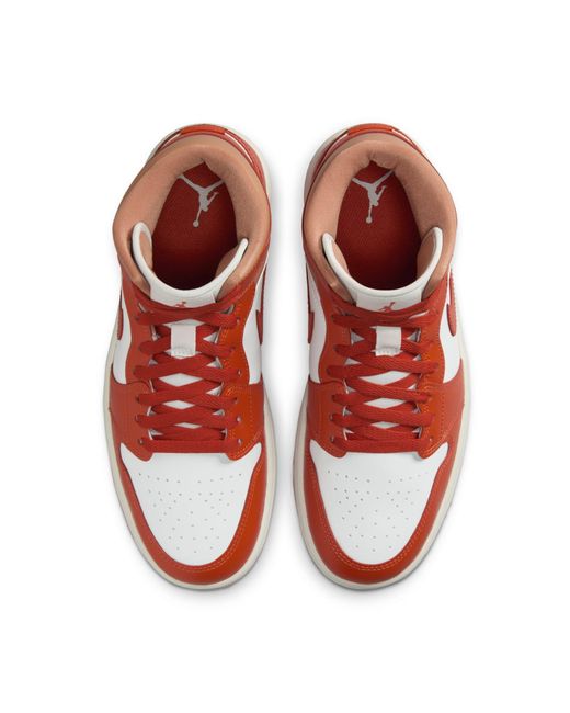 Nike Red (Wmns) 1 Mid 'Cosmic Clay'