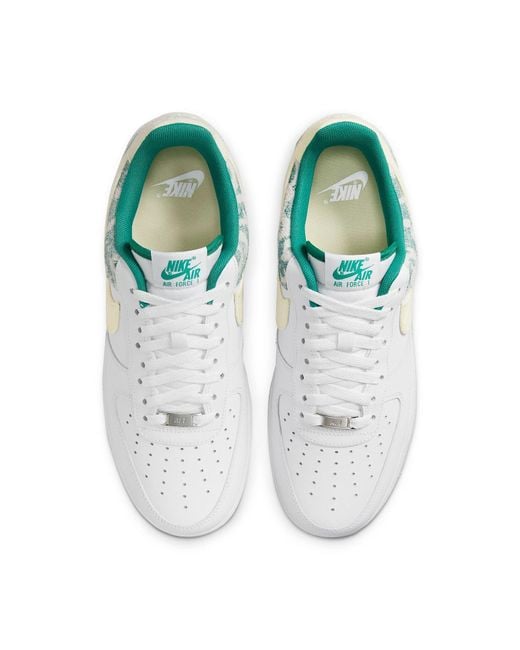 Nike White Air Force 1 '07 Lv8 'Neptune Camo' for men