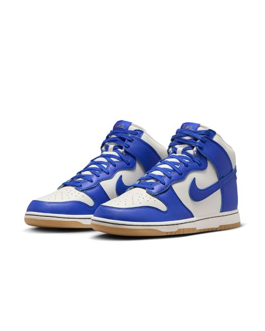 Nike Blue Dunk High Retro Se 'Pale Ivory Raser' for men