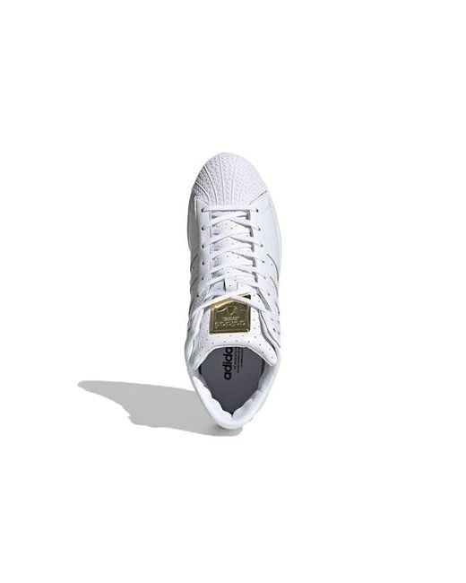 Adidas White (Wmns) Superstar Ellure Metallic'