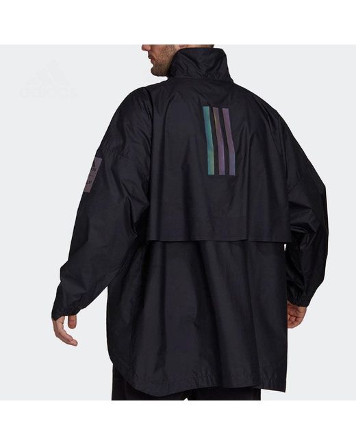 Adidas Black Myshelter Wind Ready Jacket Halo' for men