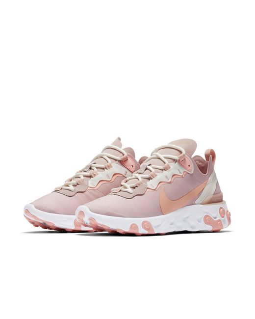 Nike Pink (Wmns) React Element 55 'Platinum'