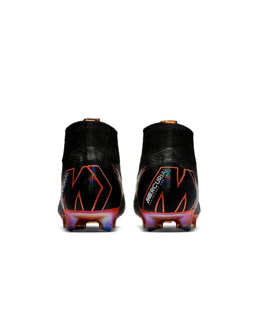 Nike Black Mercurial Superfly 6 Elite Fg Total' for men