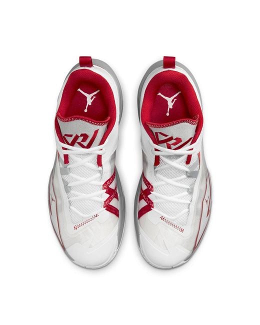 Nike White Westbrook One Take 3 Pf Gym' for men