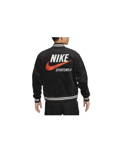 Nike Black Sportswear Trend Jacket for men