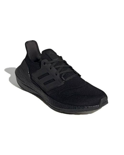 Adidas Black Ultraboost 22 'Triple' for men