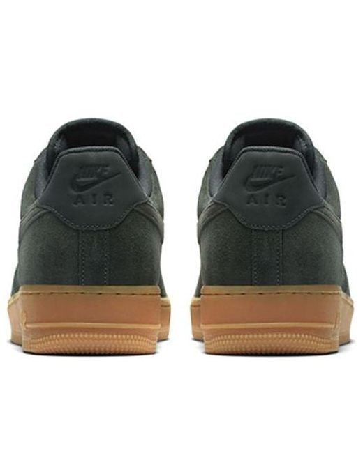 Nike Green Air Force 1 07 Lv8 Suede 'Outdoor' for men