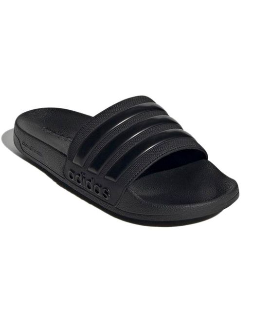 Adidas Blue Adilette Shower Slide 'Triple'