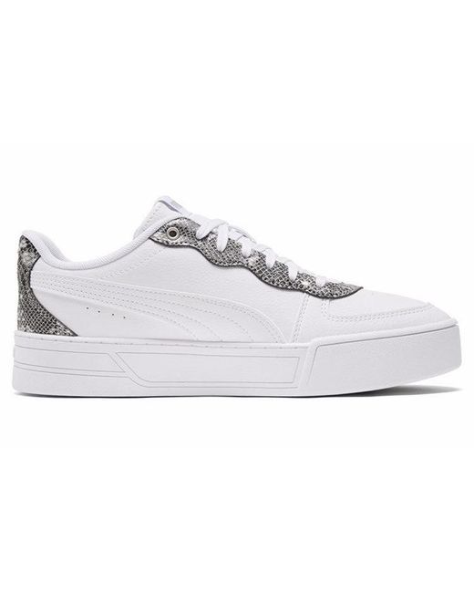 PUMA White (Wmns) Skye Untamed 'Snakeskin