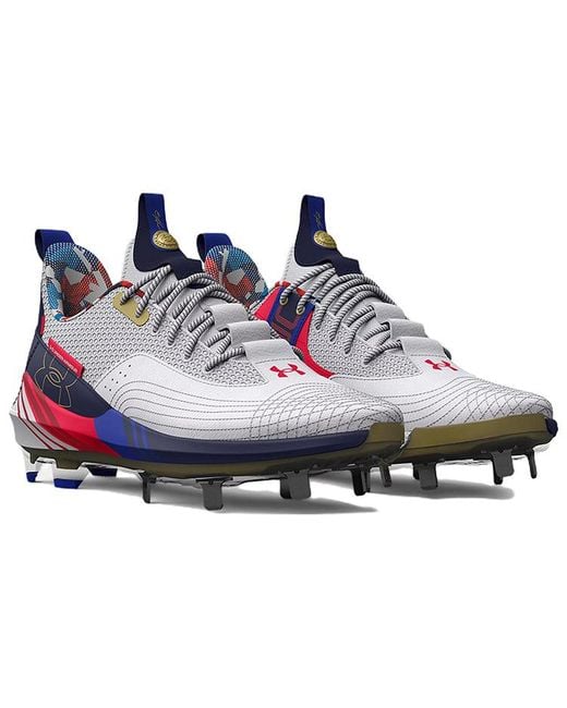 Under Armour Blue Harper 7 Low St 'Usa' for men