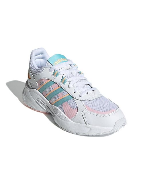 Adidas Blue (Wmns) Neo Crazychaos Shadow Running Shoes