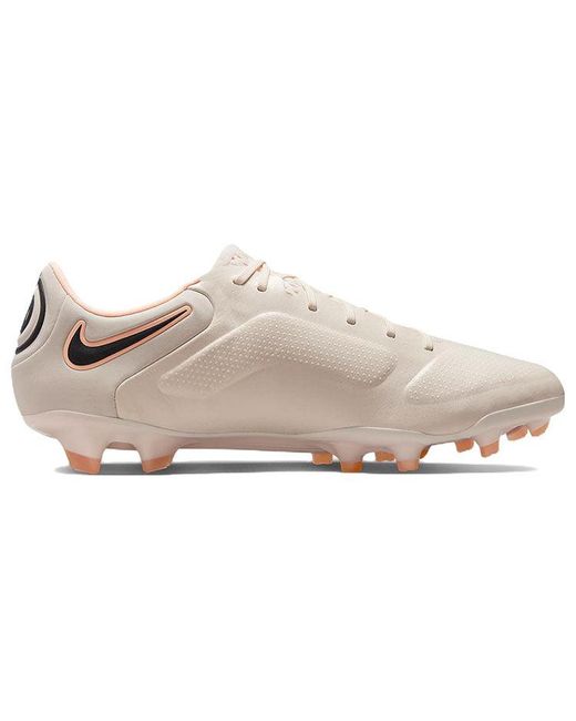 Nike Tiempo Legend Elite Fg Turf Boots Pink Yellow White for Men | Lyst