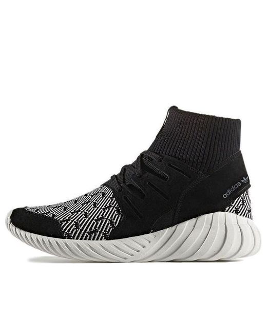 Adidas Black Tubular Doom Primeknit for men