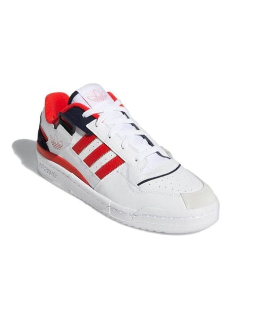 Adidas White Forum Exhibit Low 'Cloud' for men
